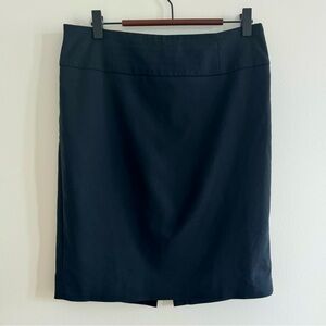 Banana Republic Size 6 Black Pencil Skirt
